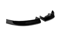 BMW 3-sarja E46 1998–2006 Etupuskurin lip-spoileri Flap DPT (kiiltävä musta) kuva 5