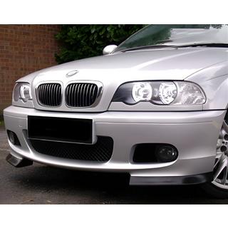 Etupuskurin lip-spoileri Flap DPT (kiiltävä musta) BMW 3-sarja E46 1998–2006 kuva 1