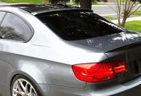 BMW 3-sarja E92/E93 2006–2013 ACS-Style -takaluukun spoileri (E92:lle, kiiltävä musta) kuva 3