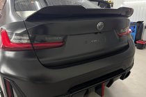 BMW 3-sarja G20/G21 2018– PSM-Style takaspoileri (G20/G80, kiiltävä musta) kuva 1