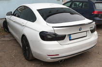 BMW 4-sarja F32/F33/F36 2012–2020 PSM-tyylinen spoileri (F32, kiiltävä musta) kuva 1