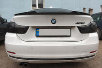 BMW 4-sarja F32/F33/F36 2012–2020 PSM-tyylinen spoileri (F32, kiiltävä musta) kuva 9