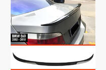 BMW 5-sarja E60/E61 2003–2010 MP-Style-spoileri (kiiltävä musta) kuva 1