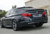 BMW 5-sarja F10/F11 2010–2016 M4-Style V1 spoilerilippa (F10, kiiltävän musta) kuva 4