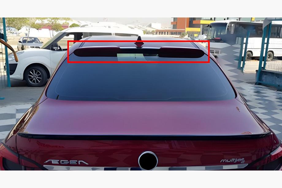 Fiat Tipo 2016– Takalasin spoileri DPT (kiiltävän musta) Image