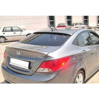 DPT-spoileri (kiiltomusta) Hyundai Accent 2011–2017 kuva 4