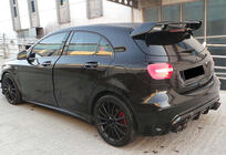 Mercedes A-sarja W176 2012–2018 Spoileri DPT V-1 (kiiltävän musta) kuva 4