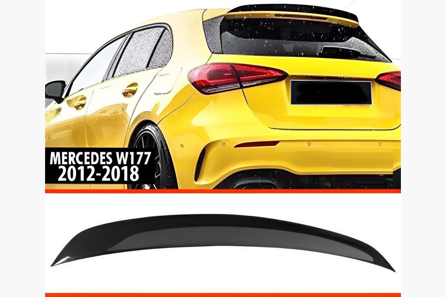 Mercedes A-sarja W176 2012–2018 Spoileri DPT V-4 (kiiltomusta) Image