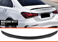 Mercedes A-class W177 2018– Spoileri DPT V-2 (SD, kiiltävä musta) kuva 1