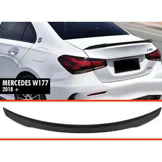 Spoileri DPT V-2 (SD, kiiltävä musta) Mercedes A-сlass W177 2018–