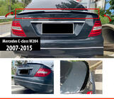 Mercedes C-sarja W204 2007–2015 Spoileri DPT V-1 (kiiltävän musta) kuva 1