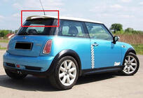 Mini Cooper R50/52/53 2000–2006 DPT-spoileri (kiiltomusta) kuva 1