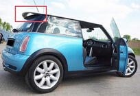Mini Cooper R50/52/53 2000–2006 DPT-spoileri (kiiltomusta) kuva 2
