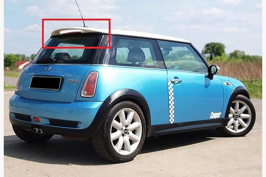 Mini Cooper R50/52/53 2000–2006 DPT-spoileri (kiiltomusta) Image