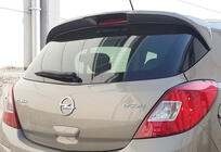 Opel Corsa D 2007–2014 DPT-spoileri (kiiltomusta) kuva 1