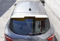Seat Ibiza 2010–2017 DPT-spoileri (2-ovinen, maalattava) kuva 8