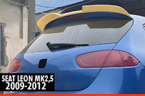 Seat Leon 2005–2012 DPT V-3 takaspoileri (2009-2012, kiiltävä musta) kuva 1