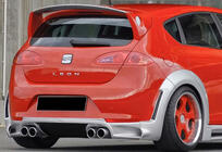 Seat Leon 2005–2012 DPT V-5 -spoileri (2005-2009, maalattavaksi) kuva 4