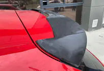 Seat Leon 2013–2020 Spoileri DPT V-5 (kiiltävä musta) kuva 1