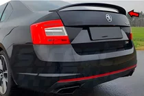 Skoda Octavia III A7 2013–2019 Spoileri DPT V-5 (kiiltävä musta) kuva 3
