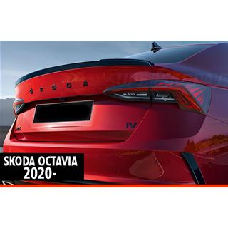 Spoileri DPT V-1 (kiiltävän musta) Skoda Octavia IV A8 2020– kuva 1