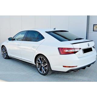 DPT V-1 spoileri (2015-2019, kiiltävänmusta) Skoda Superb 2015–2024 kuva 4