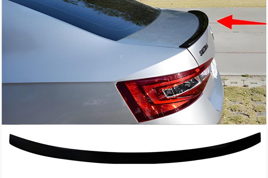 Skoda Superb 2015–2024 Spoileri DPT V-1 (2019-2024, kiiltävä musta) Image