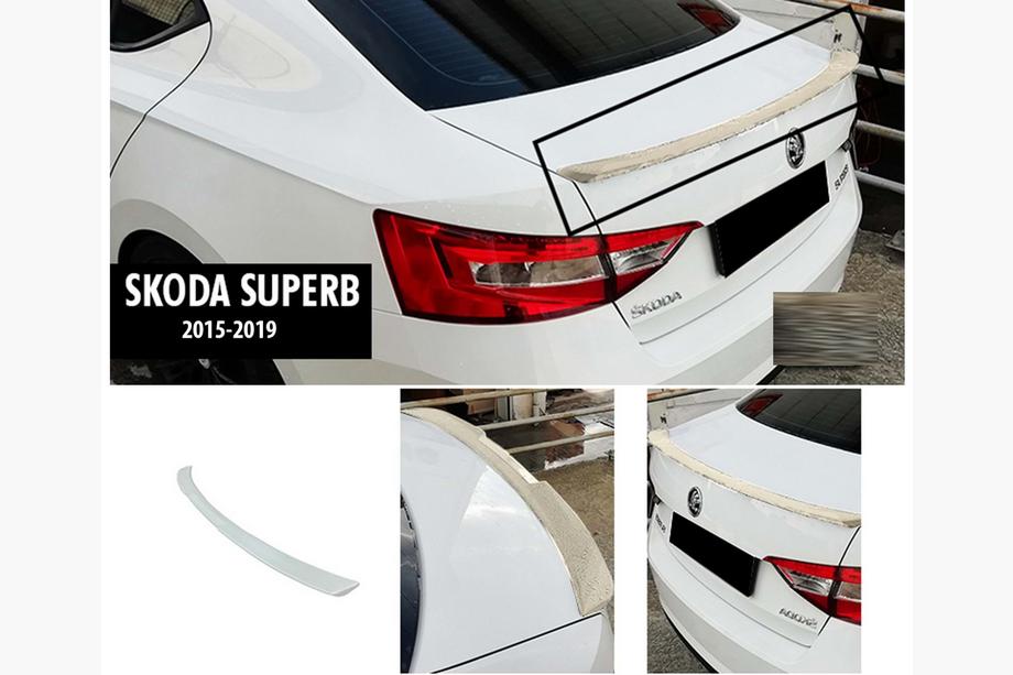 Skoda Superb 2015–2024 Spoileri DPT V-2 (2015-2019, maalattavaksi) Image