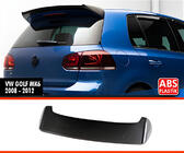 Volkswagen Golf 6 2008–2014 DPT V-2 spoileri (HB, kiiltävän musta) kuva 1