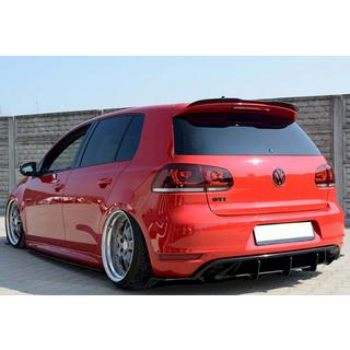 DPT V-4 spoileri (HB, kiiltävä musta) Volkswagen Golf 6 2008–2014 kuva 4