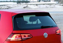 Volkswagen Golf 7/E-Golf 2012–2020 Takaspoileri DPT V-1 (GTI / R HB, kiiltävä musta) kuva 6