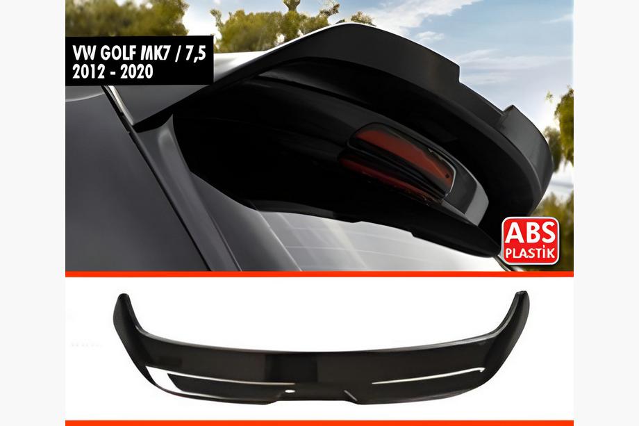 Volkswagen Golf 7/E-Golf 2012–2020 Spoileri DPT V-5 (Base HB, kiiltomusta) Image