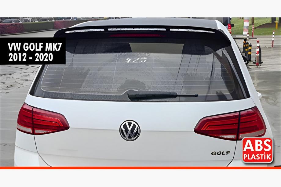 Volkswagen Golf 7/E-Golf 2012–2020 DPT V-8 -spoileri (Base HB:lle, kiiltävän musta) Image