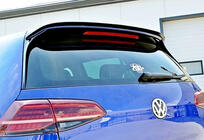 Volkswagen Golf 7/E-Golf 2012–2020 DPT V-9 spoileri (GTI / R HB, kiiltävä musta) kuva 1