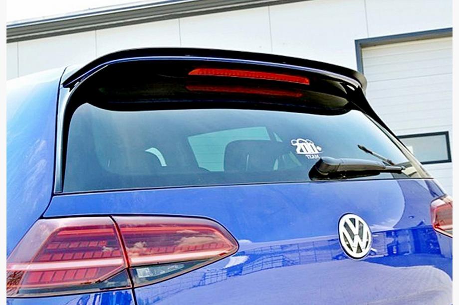 Volkswagen Golf 7/E-Golf 2012–2020 DPT V-9 spoileri (GTI / R HB, kiiltävä musta) Image