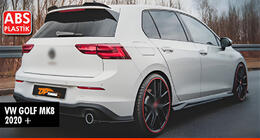 Volkswagen Golf 8 2019– Spoileri DPT V-3 (HB, kiiltävä musta) kuva 1