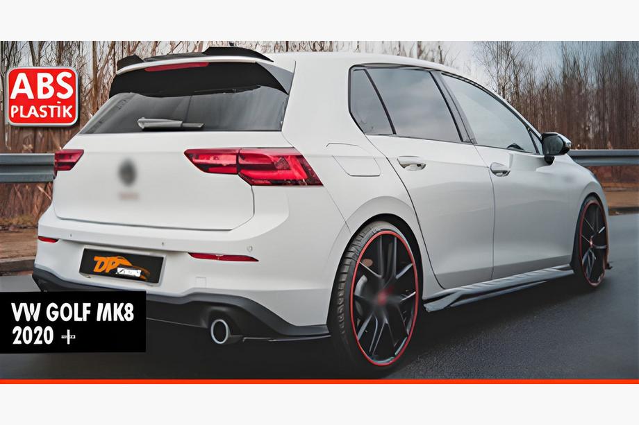 Volkswagen Golf 8 2019– Spoileri DPT V-3 (HB, kiiltävä musta) Image