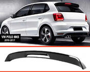 Volkswagen Polo 2010–2017 DPT V-2 spoileri (HB, kiiltävän musta) kuva 1