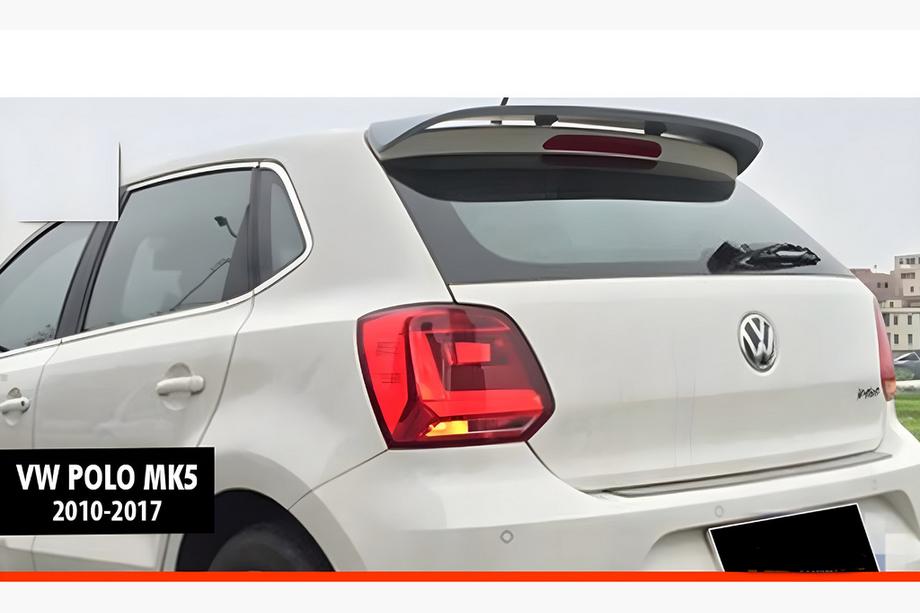 Volkswagen Polo 2010–2017 Takasiipi DPT V-5 (HB, kiiltävä musta) Image