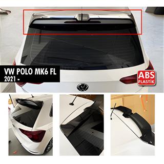 Spoileri DPT V-1 (2021+, HB, kiiltomusta) Volkswagen Polo 2017– kuva 1