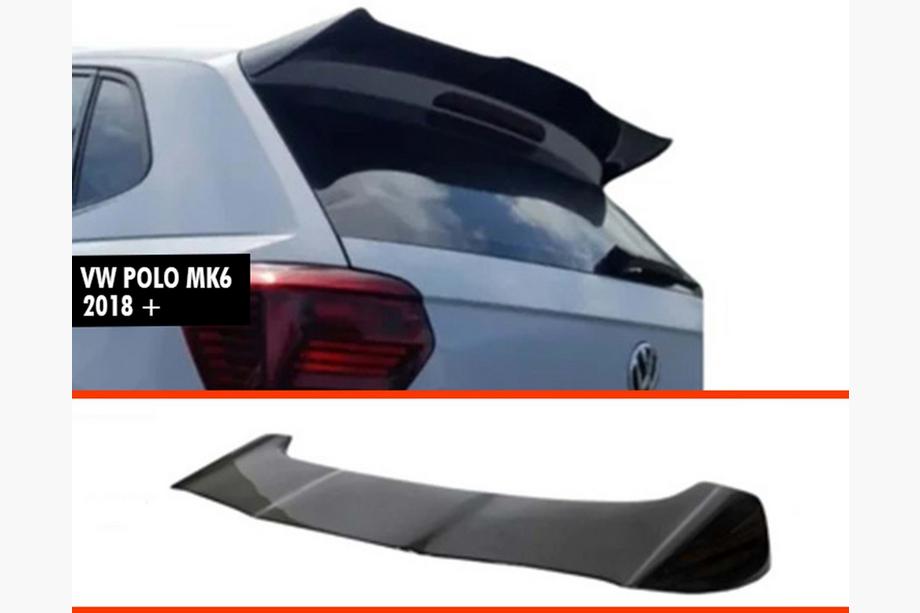Volkswagen Polo 2017– DPT V-2 spoileri (2017-2021, HB, kiiltomusta) Image