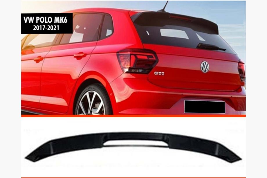 Volkswagen Polo 2017– DPT V-3 takaspoileri (2017-2021, HB, kiiltävä musta) Image