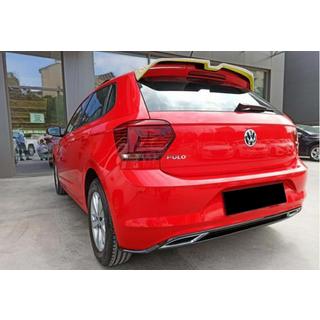 Spoileri DPT V-4 (2017-2021, HB, kiiltävä musta) Volkswagen Polo 2017– kuva 3
