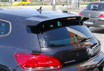 Volkswagen Scirocco 2008–2017 Spoileri DPT V-3 (2008-2013, kiiltävä musta) kuva 2