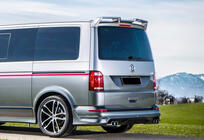 Volkswagen T6 2015–2024 DPT-spoileri (kiiltomusta) kuva 2