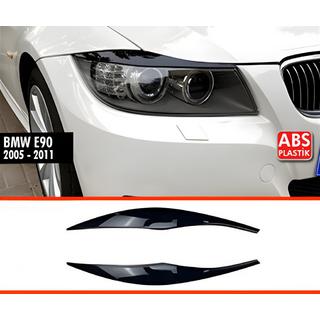 DPT ajovaloluomet (2 kpl, musta kiiltävä) BMW 3-sarja E90/E91 2005–2011 kuva 1