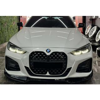 Etupuskurin lip-spoileri DPT V-2 (G22/G23, kiiltomusta) BMW 4-sarja G22/23/26 2020– kuva 3
