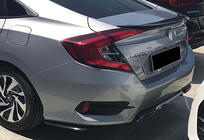 Honda Civic Sedan X 2016–2021 Takaosan FLAP-lisäosat DPT (kiiltävä musta) kuva 1