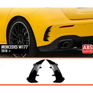 DPT takaspoilerin suojakuoret (kiiltävä musta) Mercedes A-сlass W177 2018–