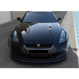 DPT etupuskurin lip-spoileri (kiiltävä musta) Nissan GT-R 2008–2025 kuva 3